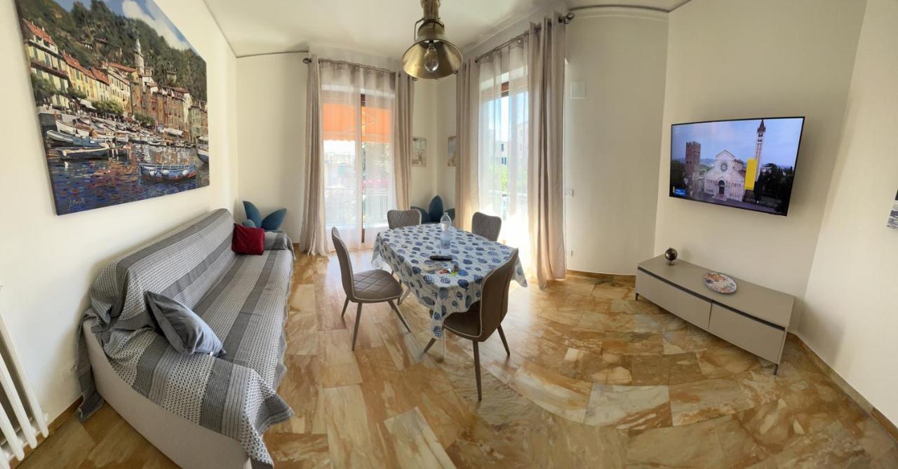 Welcome Riviera -Torre D'Avorio Appartamento 126 Mq Piu'Terrazzo25 Mq - Totalmente Rinnovato- 250 M Dal Centro - Parcheggio A Pagamento 15 Euro Al Giorno Da Prenotare In Anticipo Salvo Dispo -Parking At 15 Euro Per Day To Be Booked In Advance If Avai Rapallo Exterior foto